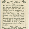 Rt. Hon. Stanley Baldwin.