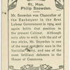 Rt. Hon. Philip Snowden.
