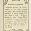 Gordon Richards.