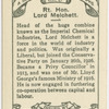 Rt. Hon. Lord Melchett.