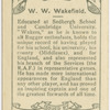 W.W. Wakefield.