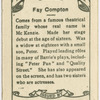 Fay Compton.