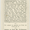 Sir C.E. Kingsford Smith.