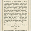 Maurice S. Nicholls.