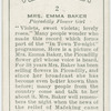 Mrs. Emma Baker, Piccadilly flower girl.
