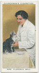 Mrs. Florence Bell, head nurse, Royal Veterinary College.