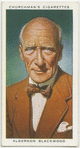 Algernon Blackwood, author and traveller.