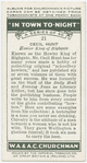 Cecil Hunt, howler king of Highgate.