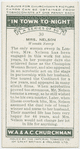 Mrs. Nelson, woman sweep.