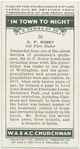 G.F. Robey, old time butler.