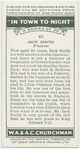 Jack Smith, fruiterer.