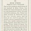 Mike Stern, Petticoat Lane cheapjack.