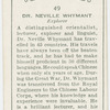 Dr. Neville Whymant, explorer.