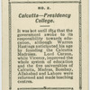 Calcutta, Presidency College.