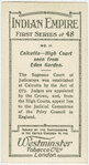 Calcutta, High Court seen from Eden Garden.