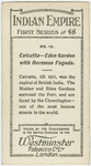 Calcutta, Eden Garden with Burmese Pagoda.