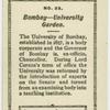 Bombay, University Garden.