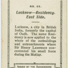 Lucknow, residency, east side.