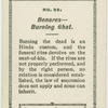 Benares, Burning Ghat.