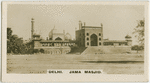 Delhi, Jama Masjid, gateway.