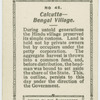 Calcutta, Bengal Village.