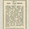 Panc Mahall, Agra.