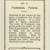 Pudukota. Palace.