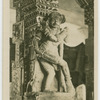 Ramesvaram.  Carved figure in Rami Peram's pagoda.