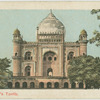 Safdar Jang's tomb.