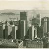 Aerial view of financial district of San Francisco, California