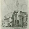 Artist's sketch War Memorial Opera House