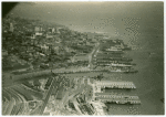 The harbor of San Francisco from above China Basin