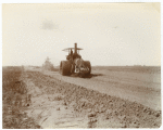 Traction engine working on Canal, Roberts Island, Delta Lands, San Joaquin Valley, California