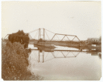 San Joaquin River Steel Bridge, Delta Lands, California