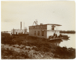 Pumping station, San Joaquin River, California