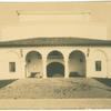 The recently rebuilt Lobero Theatre, center of the amateur dramatic work of the Community Arts Association, was undamaged, and now houses banks and other public utilities until reconstruction is finished