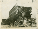 Wreckage of the San Marcos building in Santa Barbara