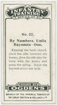 Unfixing bayonets, 1st position.