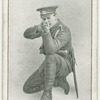 Musketry exercises, kneeling position when firing.