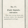 Field signals, advance.