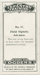 Field signals, advance.