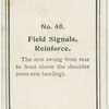Field signals, reinforce.