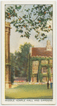 Middle Temple Hall and gardens.