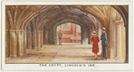 The crypt or ambulatory, Lincoln's Inn.