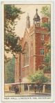 The New Hall, Lincoln's Inn, exterior.