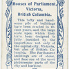 Houses of Parliament, Victoria, British Columbia.