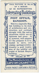 Post Office, Rangoon.