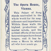 The Opera House, Vienna.