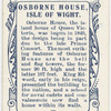 Osborne House, Isle of Wight.