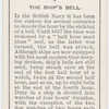 The ship's bell.
